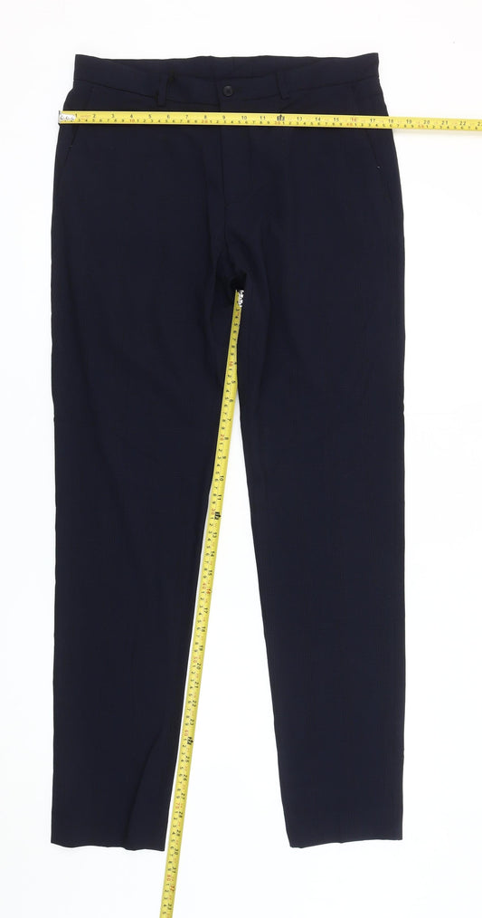 Zara Men’s Blue Slim Fit Dress Pants Trousers Size 31 Waist