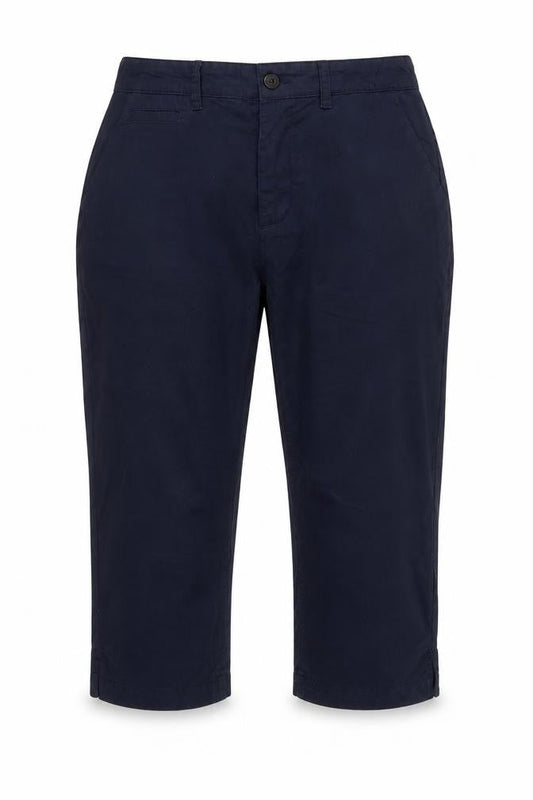 FatFace Women’s Blue Capri Trousers Size 10 Cotton Blend