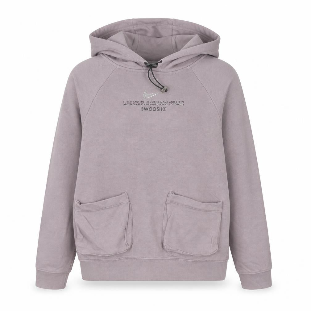 Womens UK 6 Regular Nike Purple Pullover Hoodie