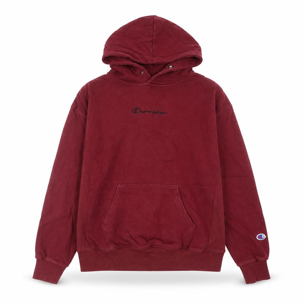 Womens UK 8 Regular Champion Red Pullover Hoodie