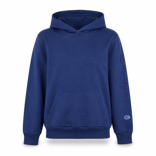 Womens UK 8 Regular Champion Blue Pullover Hoodie