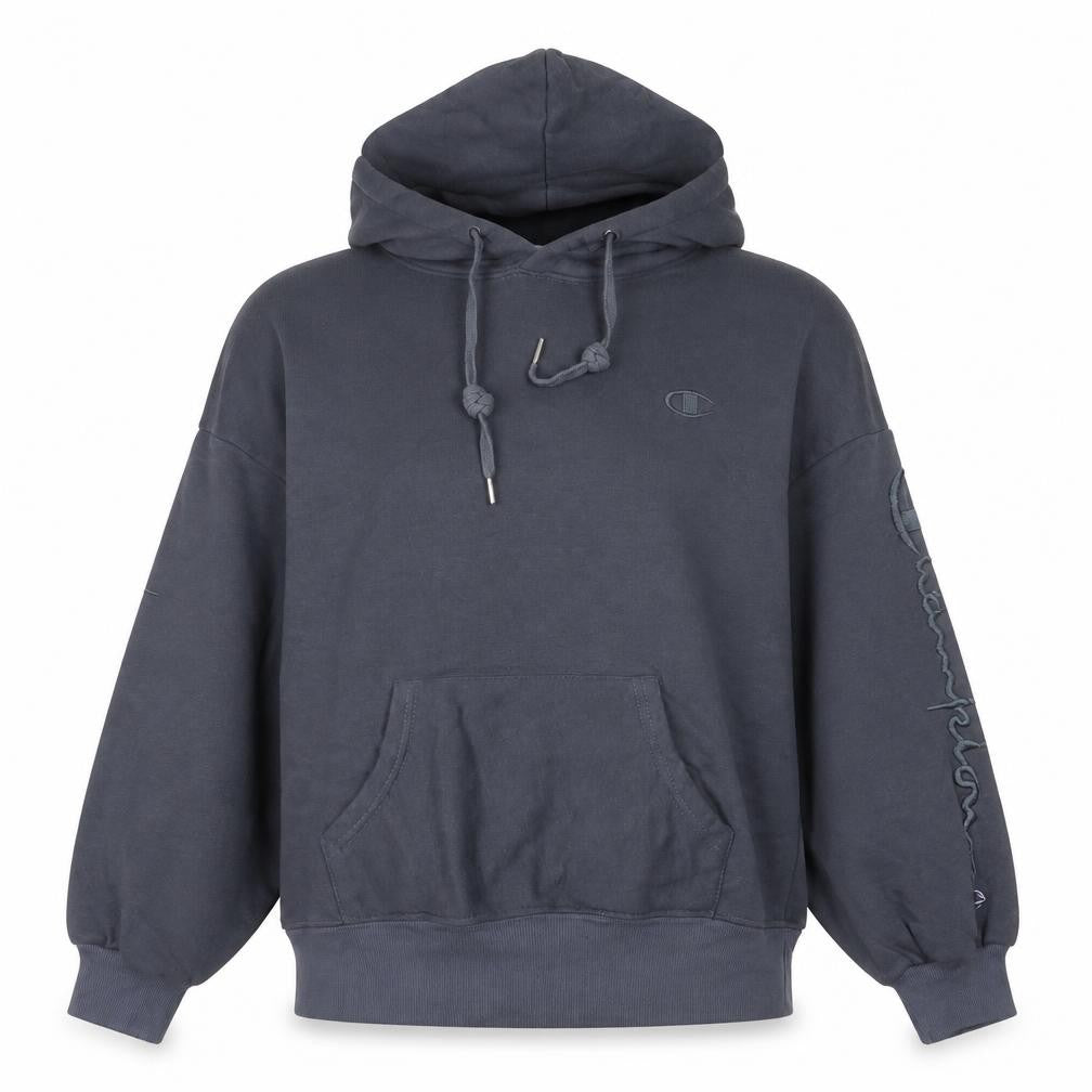 Womens UK 8 Regular Champion Grey Pullover Hoodie