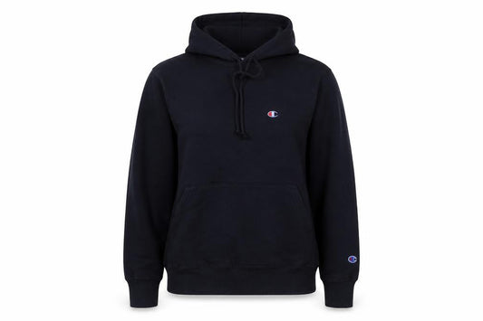 Womens UK 10 Regular Champion Black Pullover Hoodie