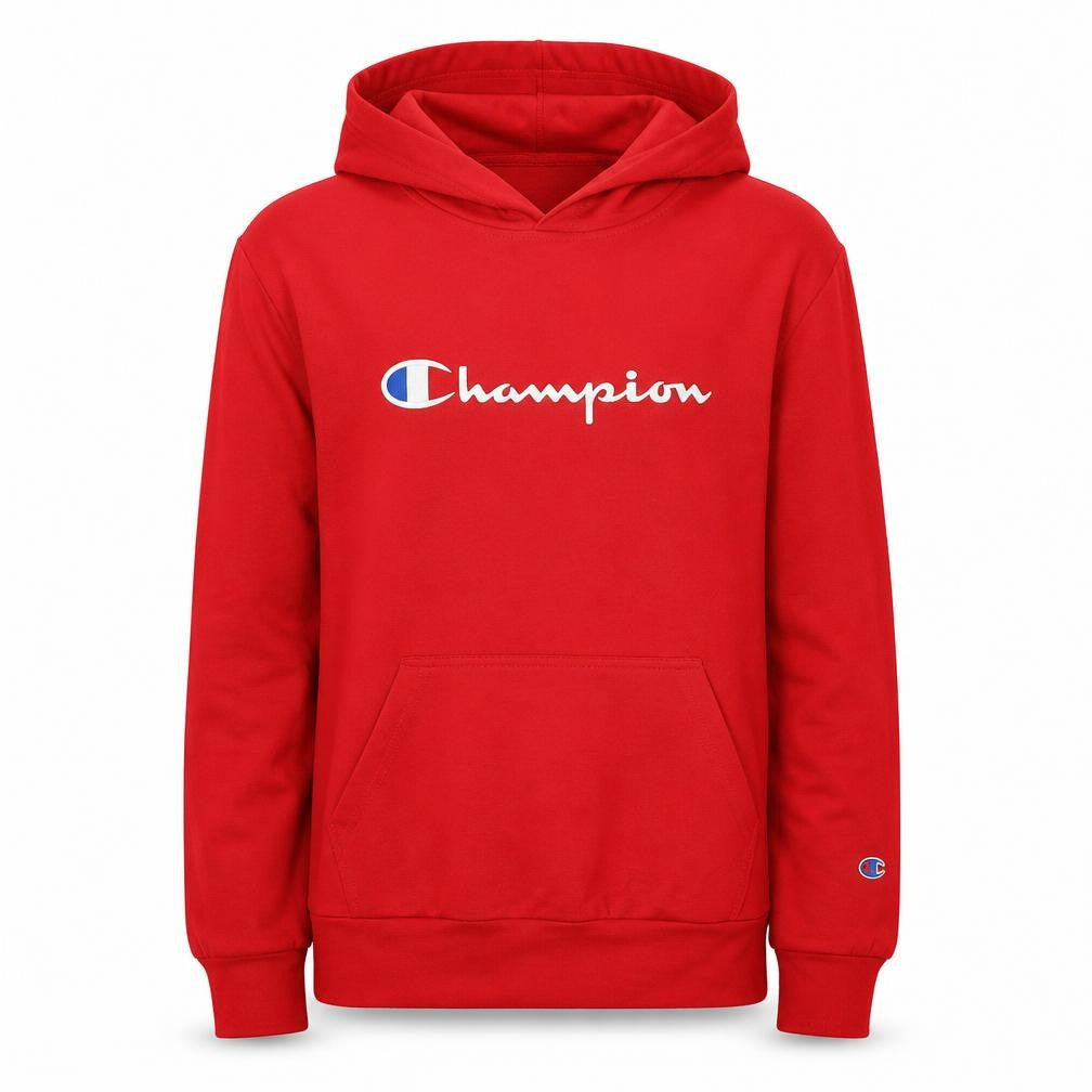 Womens UK 6 Regular Champion Red Pullover Hoodie