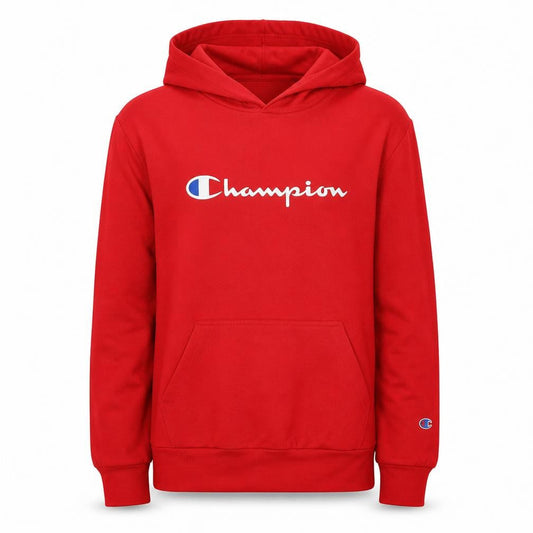 Womens UK 6 Regular Champion Red Pullover Hoodie
