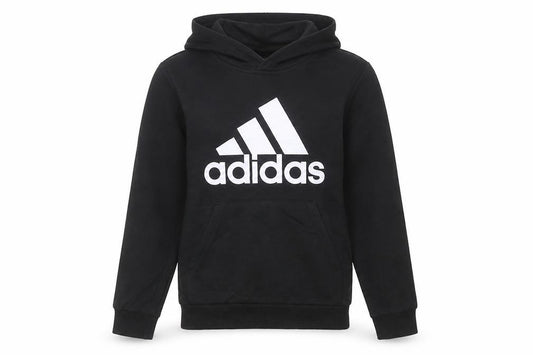 Womens UK 2 Regular adidas Black Pullover Hoodie