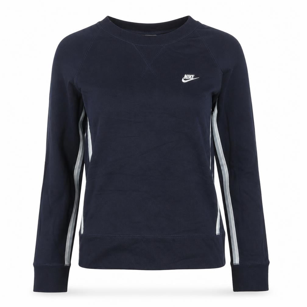 Womens UK Size 6 Nike Blue Cotton Blend T-Shirt