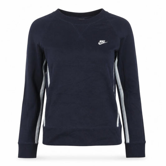 Womens UK Size 6 Nike Blue Cotton Blend T-Shirt