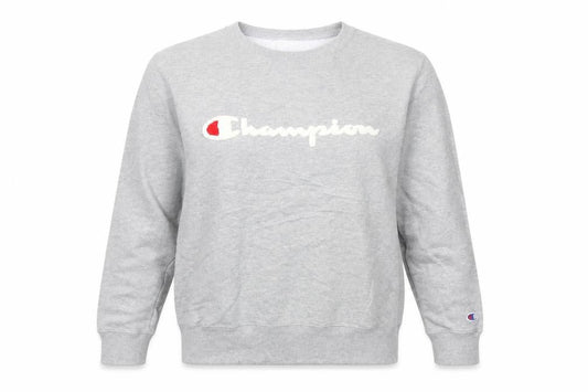 Womens UK 8 Regular Champion Grey Pullover Sweatshirt