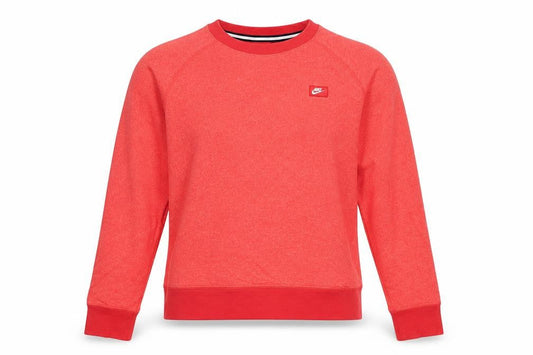 Womens UK 8 Regular Nike Red Pullover Sweatshirt