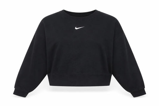 Womens UK 6 Regular Nike Black Pullover Sweatshirt