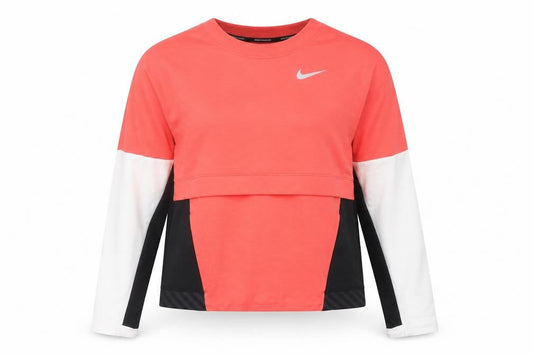 Womens UK 8 Regular Nike Multicoloured Pullover Sweatshirt