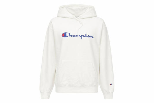Womens UK 10 Regular Champion White Pullover Hoodie