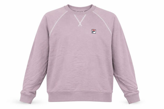 Womens UK M Regular FILA Pink Pullover Sweatshirt