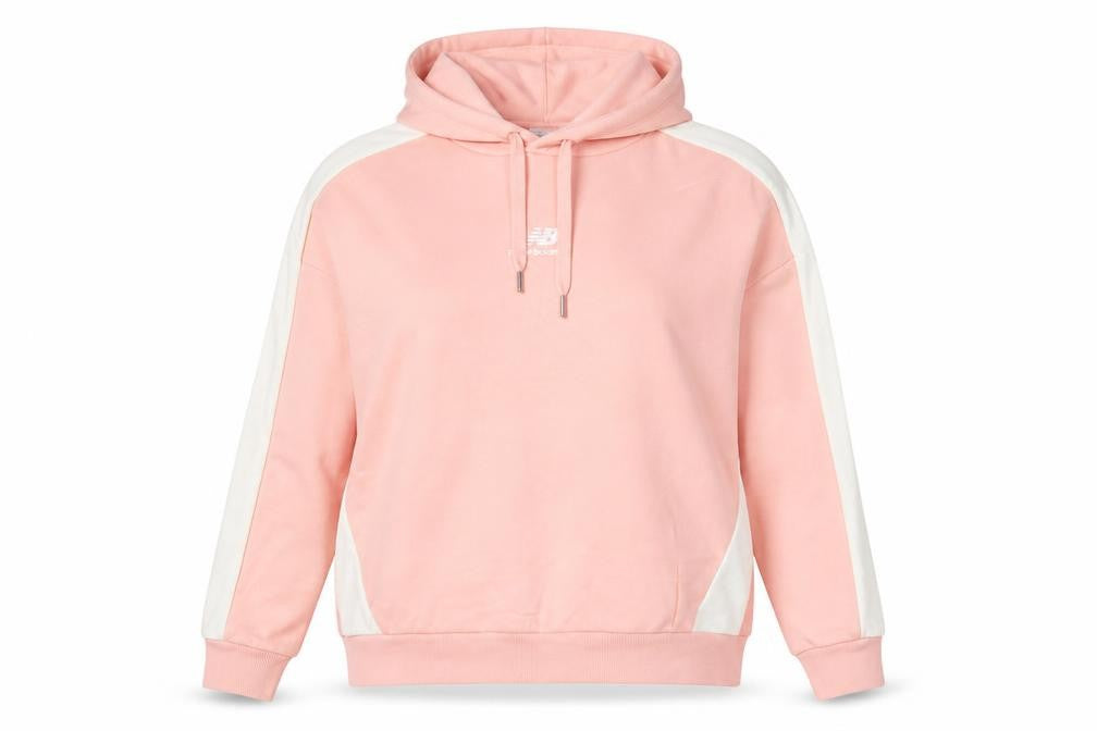Womens UK 8 Regular New Balance Pink Pullover Hoodie