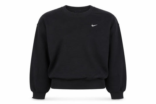 Womens UK 10 Regular Nike Black Pullover Sweatshirt