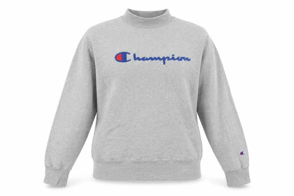 Womens UK 6 Regular Champion Grey Pullover Sweatshirt