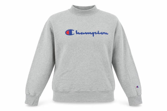 Womens UK 6 Regular Champion Grey Pullover Sweatshirt