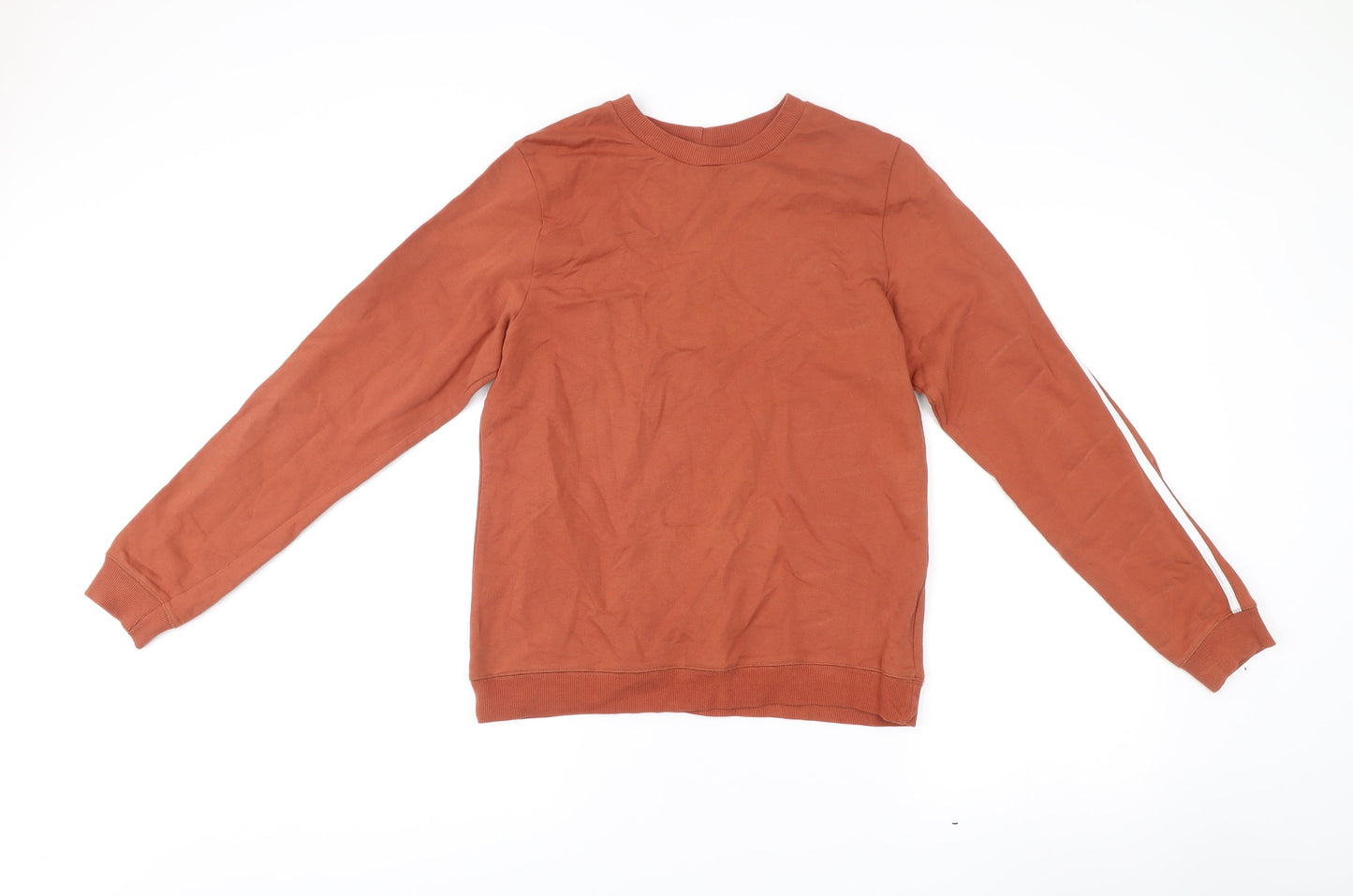 ASOS Women’s Rust Orange Crew Neck Sweatshirt UK 10 Cotton Blend