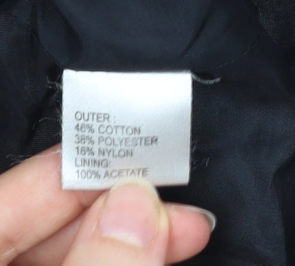 Lakeland Womens Black Size 14 Full Zip Jacket with Pockets