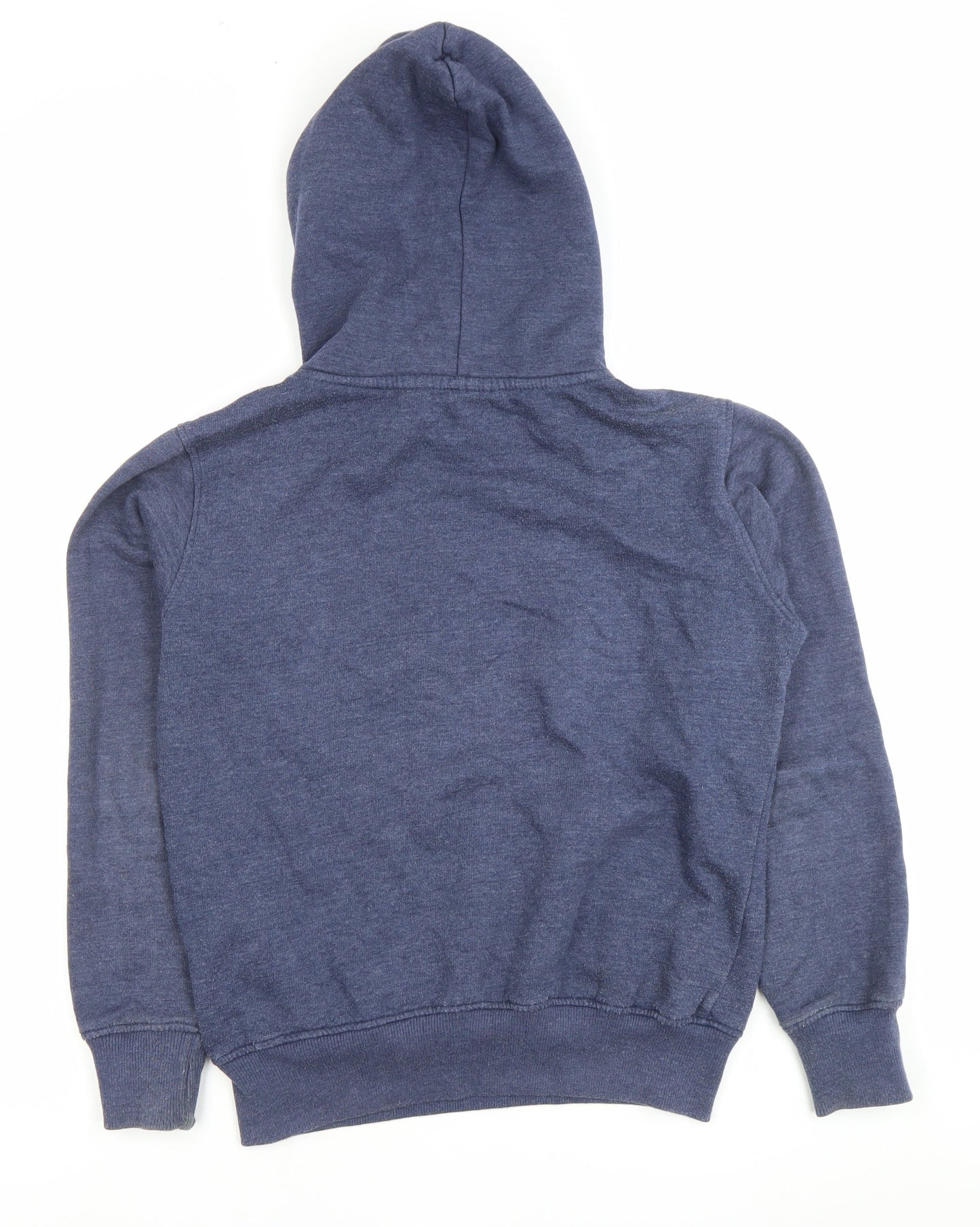 TOG24 Womens Blue Hoodie Size M Cotton Blend Pullover