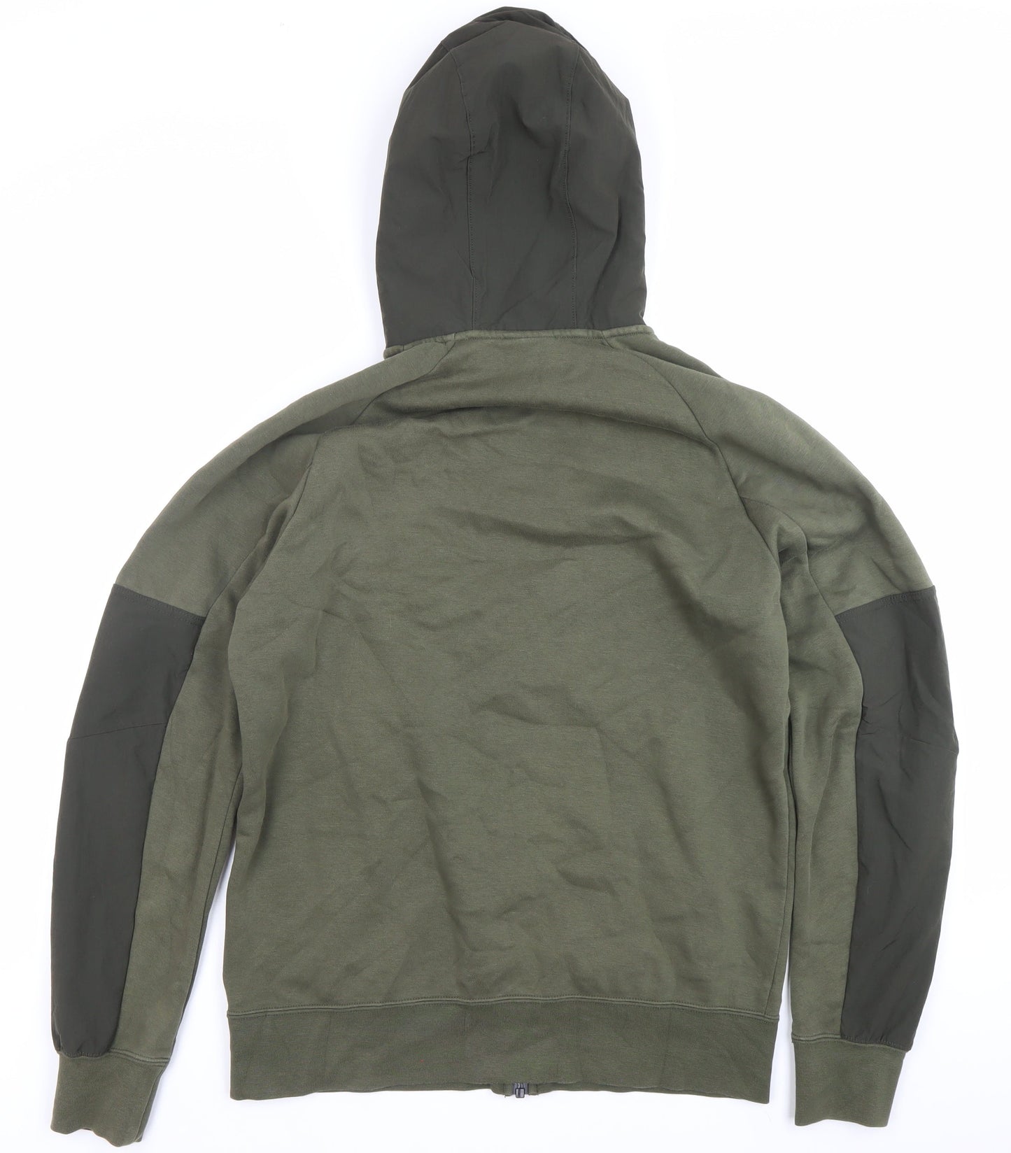 Nike Air Max Men’s Green Full Zip Hoodie Size M Sportswear