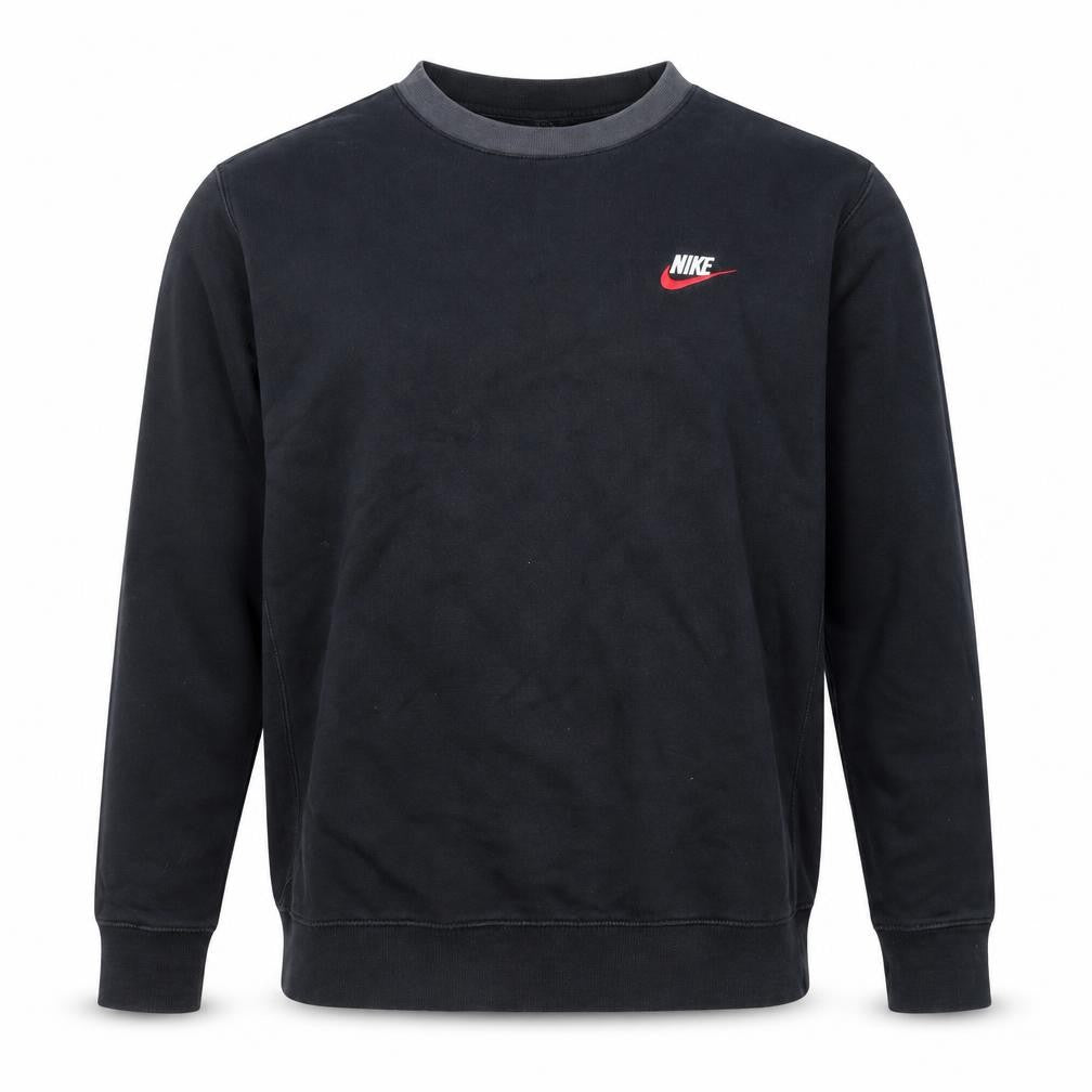Mens UK M Regular Nike Black Pullover Sweatshirt