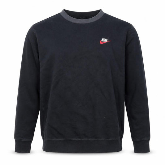 Mens UK M Regular Nike Black Pullover Sweatshirt