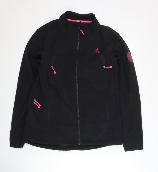 Kailas Womens Black Size 12 Softshell Activewear Jacket Hiking