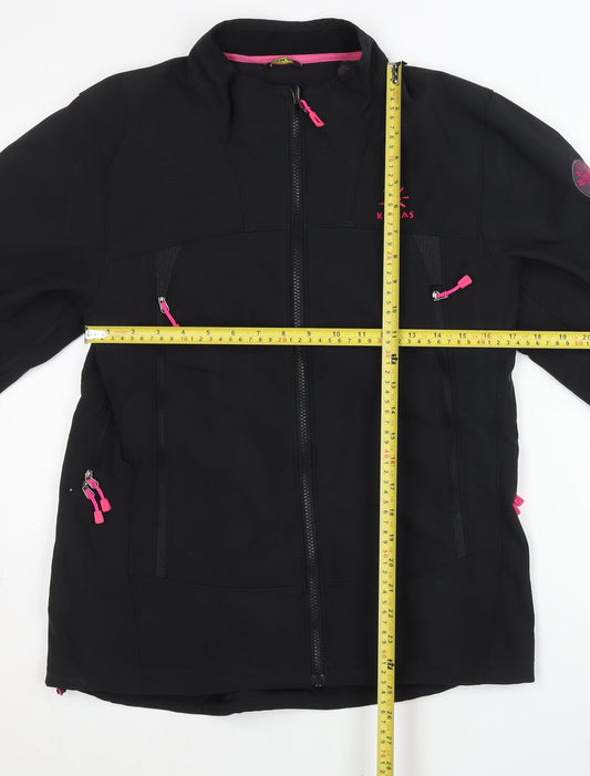 Kailas Womens Black Size 12 Softshell Activewear Jacket Hiking