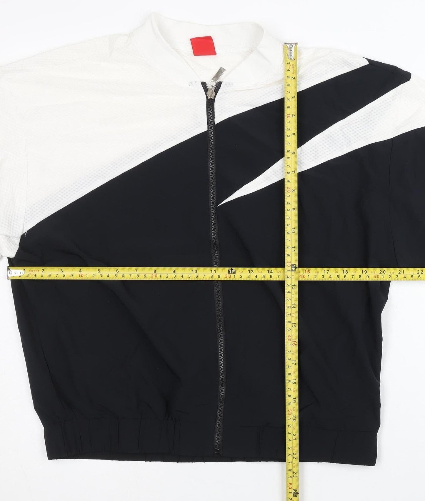 Camel Womens Black White Size 8 Track Jacket Lightweight Sports