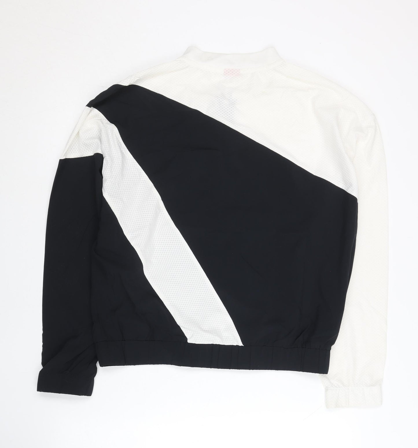 Camel Womens Black White Size 8 Track Jacket Lightweight Sports