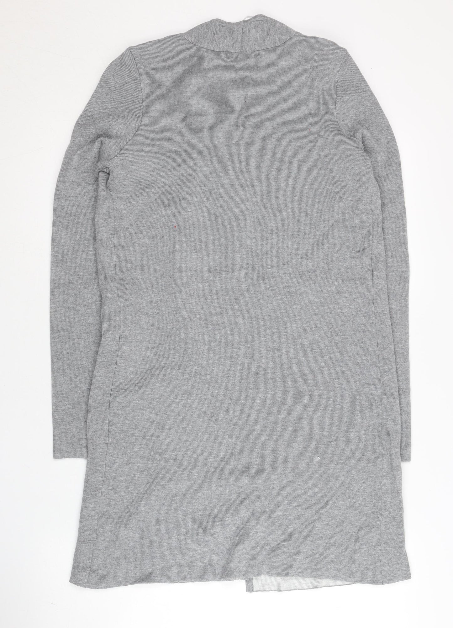 Tommy Hilfiger Womens Grey V-Neck Cardigan Size S Regular Fit
