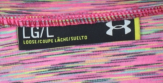 Under Armour Womens Multicoloured L Track Jacket Lightweight Zip