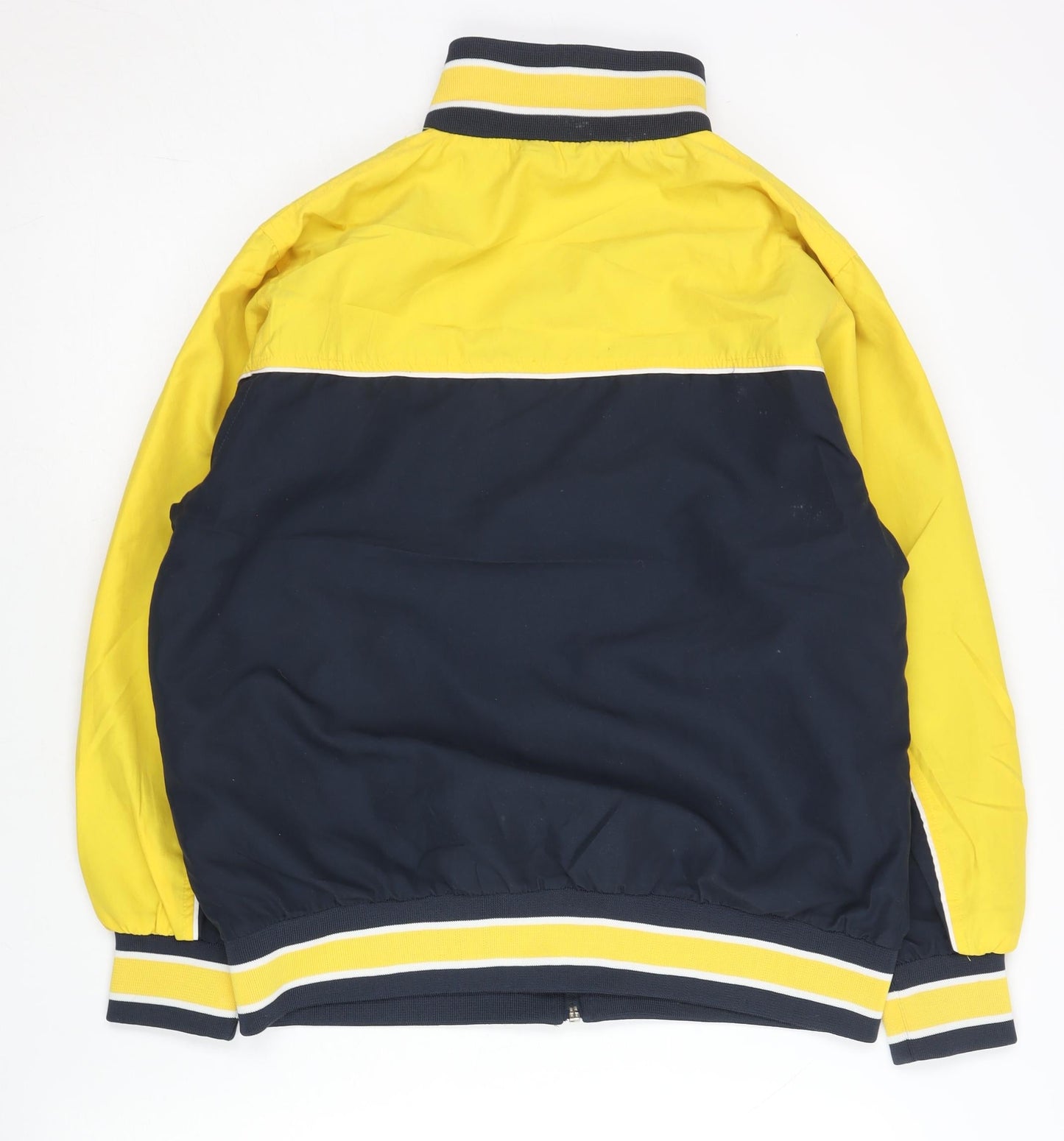Umbro Unisex Adults Yellow Blue Small Track Jacket Polyester Retro
