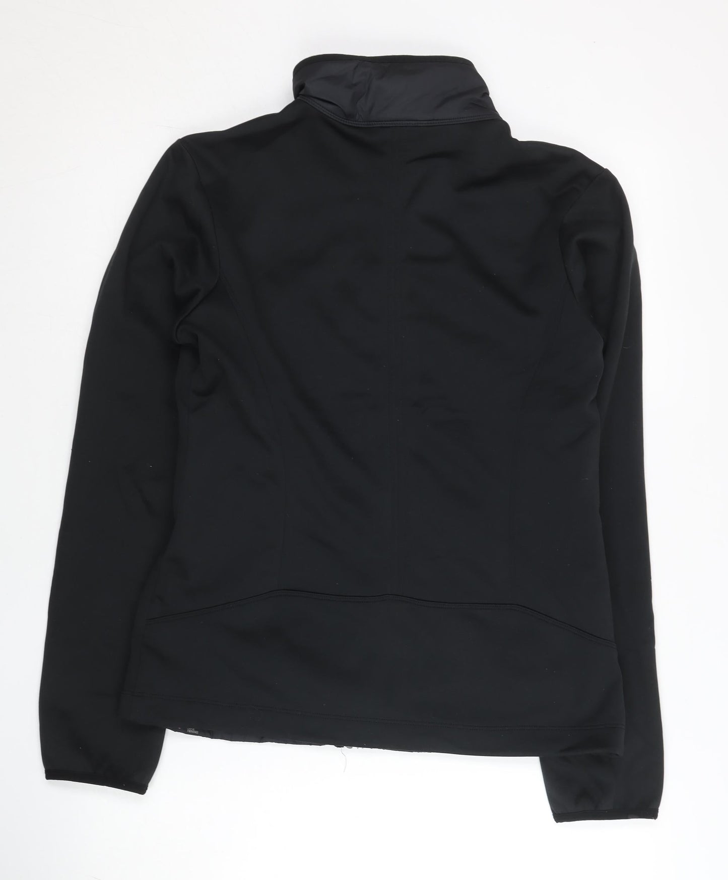 Nike Womens Black Track Jacket L Full Zip Therma-Fit Running