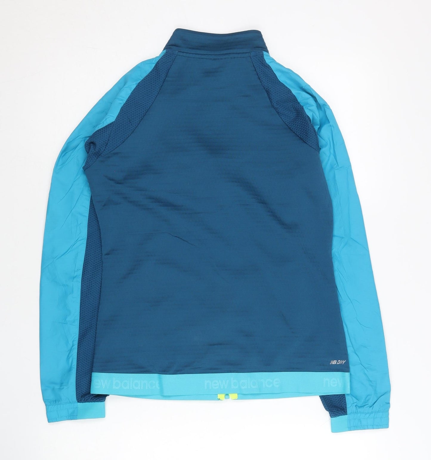 New Balance Womens Blue XS Track Jacket Lightweight Running