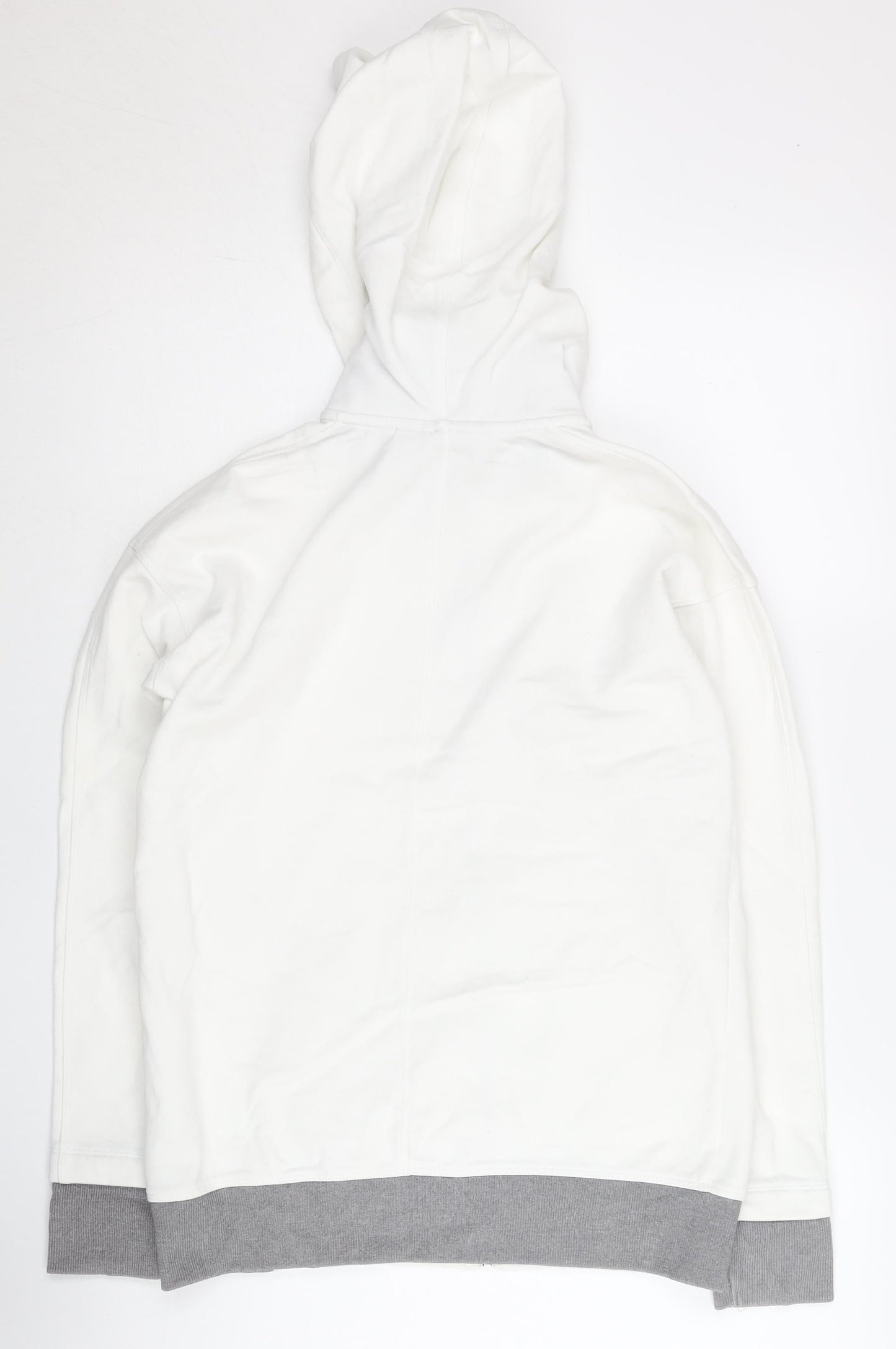 Under Armour Women’s White Full Zip Hoodie Size S Loose Fit