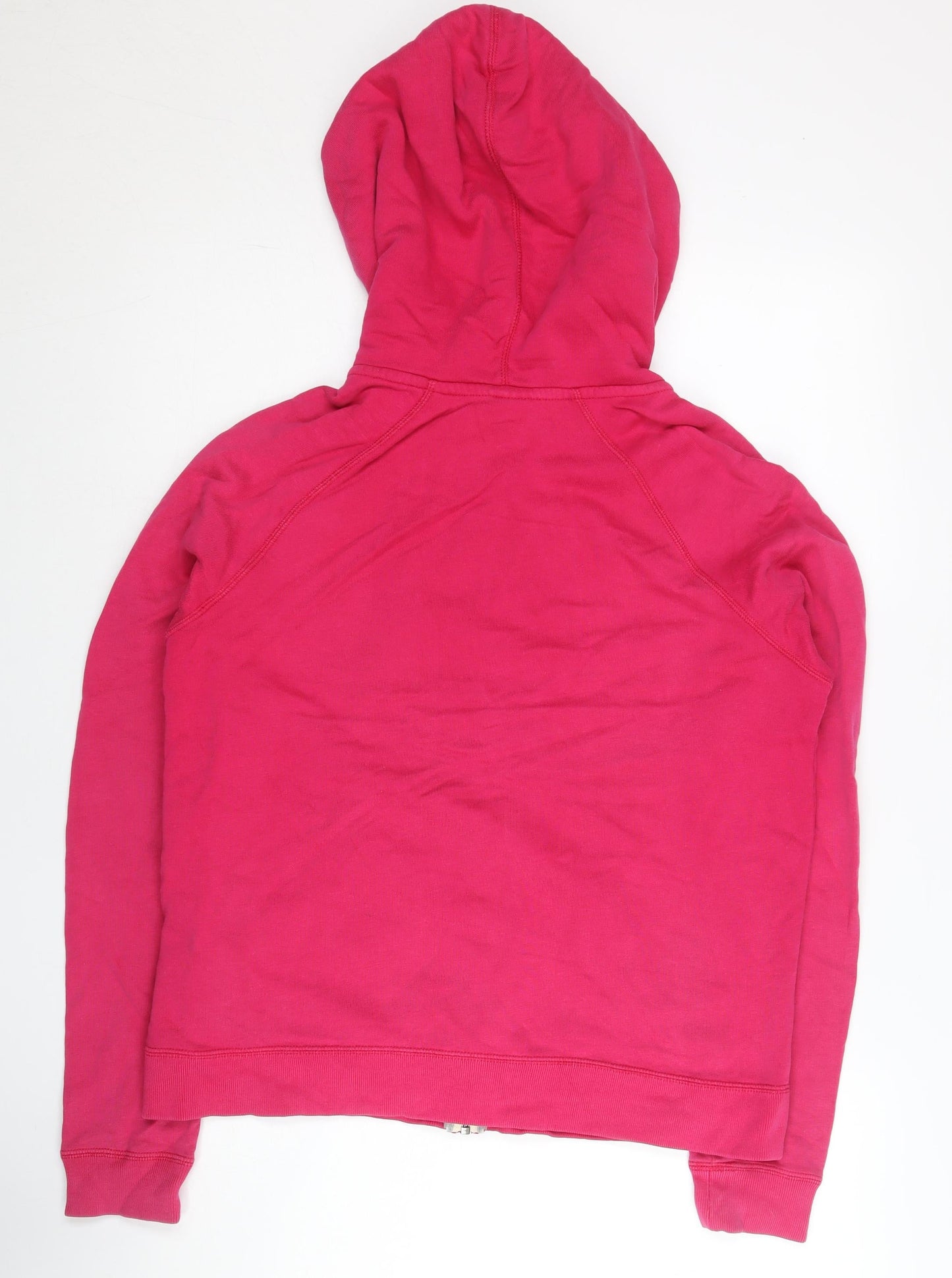 Nike Women’s Pink Full Zip Hoodie Sweatshirt XL Cotton Blend
