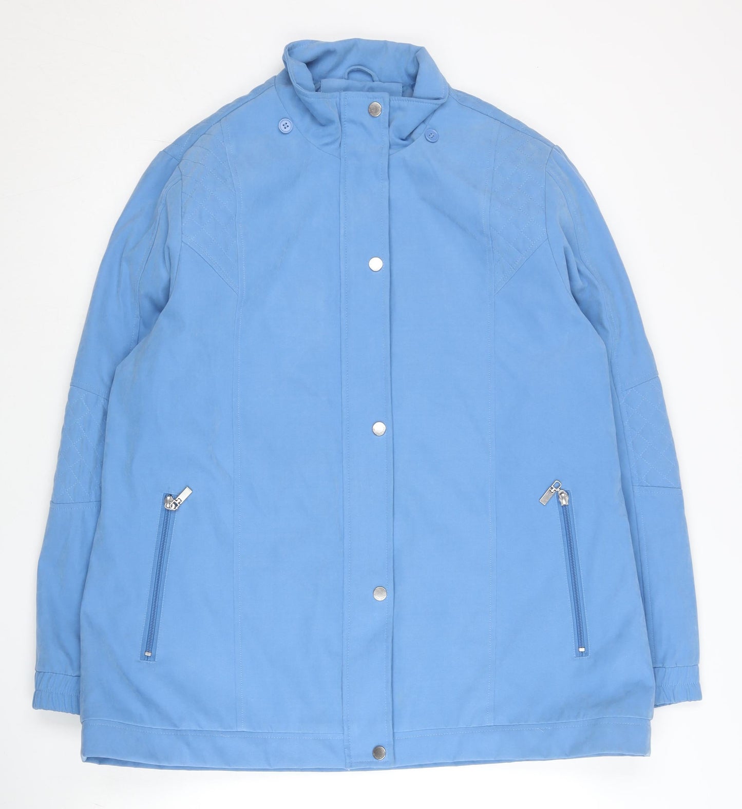 JBC Collection Womens Blue Size 18 Mid-Length Casual Jacket