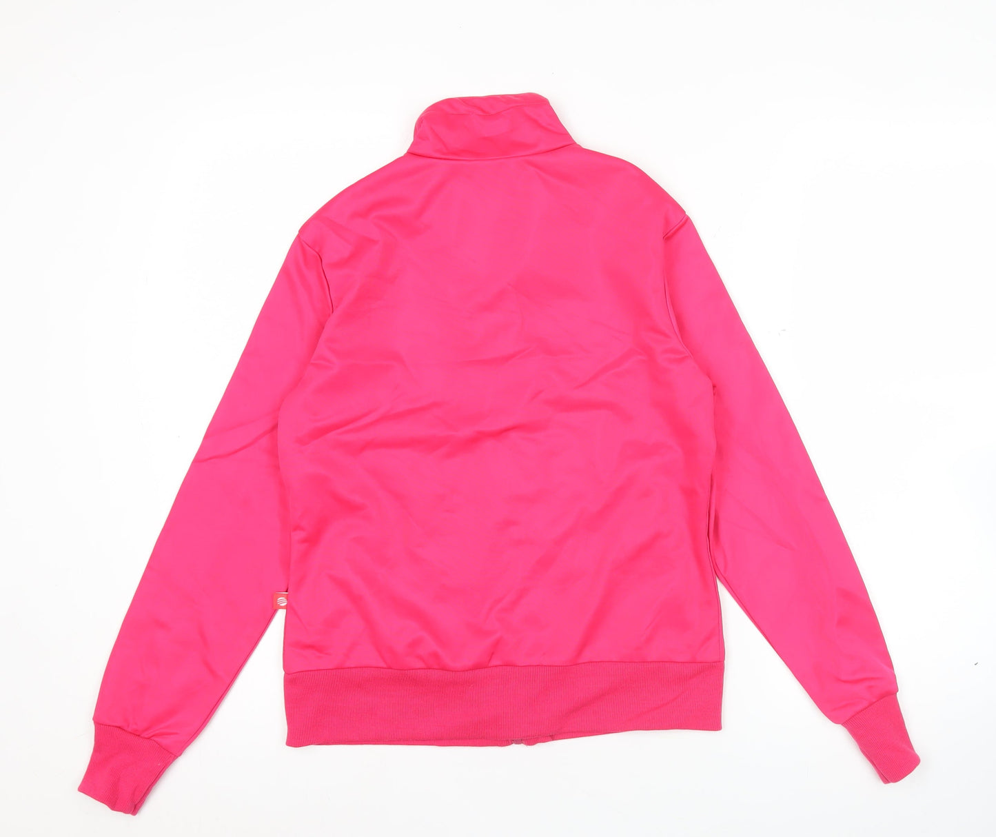 Adidas Women’s Pink Track Jacket Size 12 Full Zip Sportswear