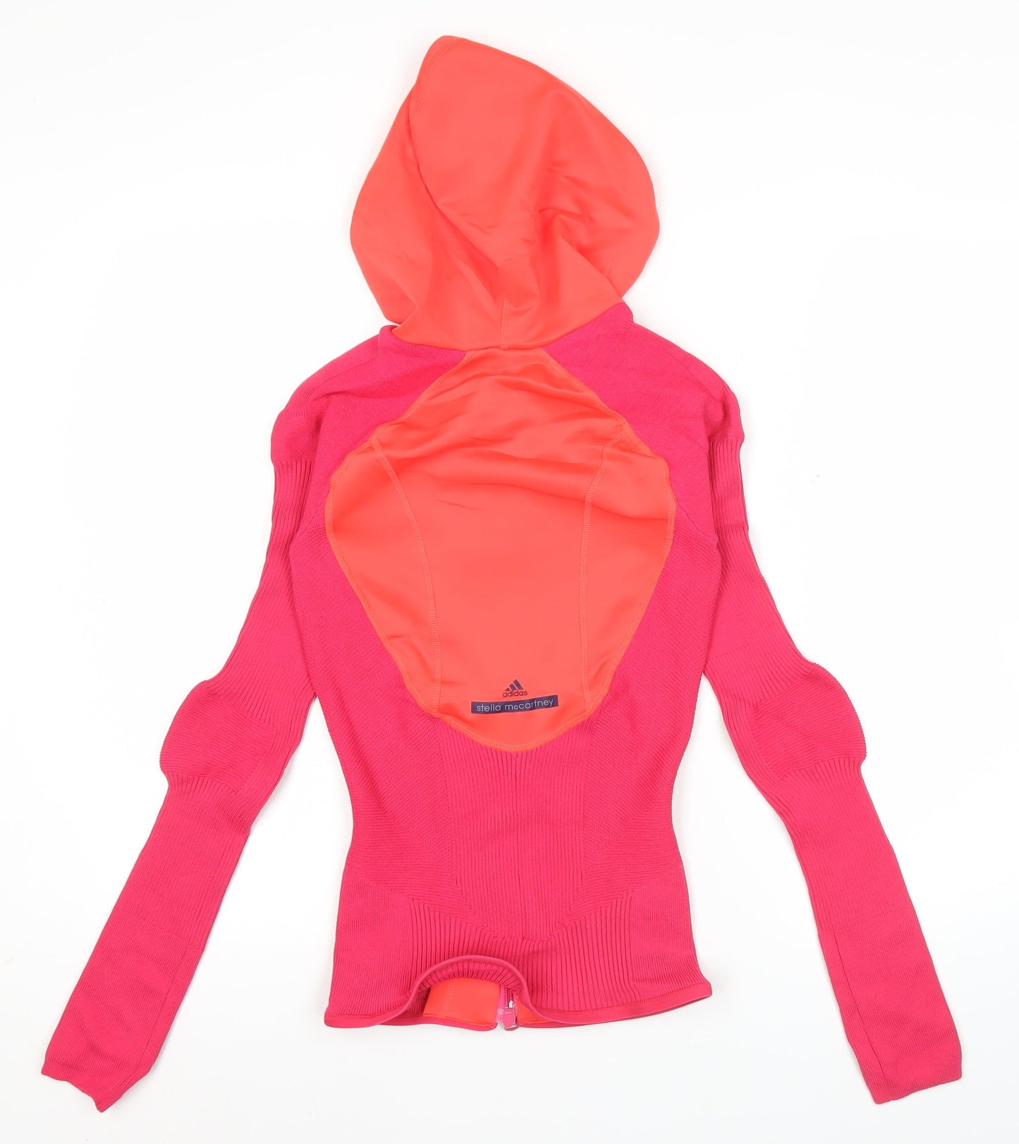 Adidas Stella McCartney Womens Pink XS Full Zip Hoodie Jacket