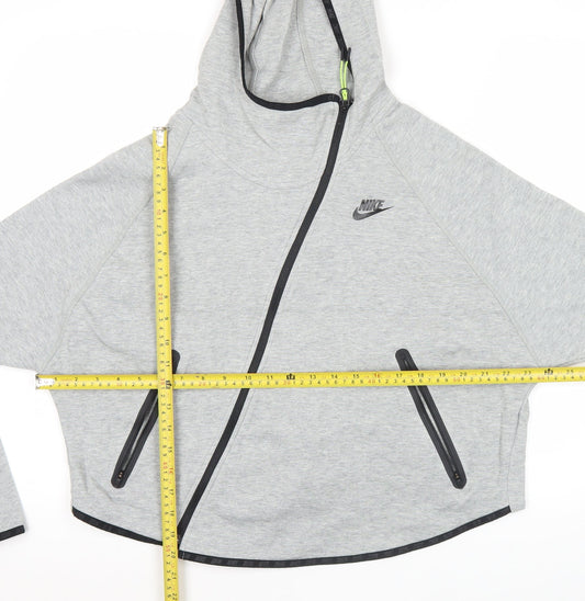 Nike Women’s Grey XL Hoodie Full Zip Lightweight Sportswear