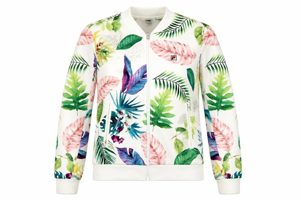 Fila Women’s Multicoloured Tropical Track Jacket Size 6