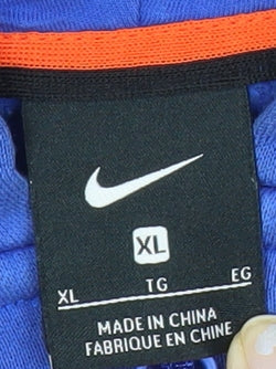 Nike LeBron Unisex Blue Full Zip Hoodie Size M Basketball Activewear