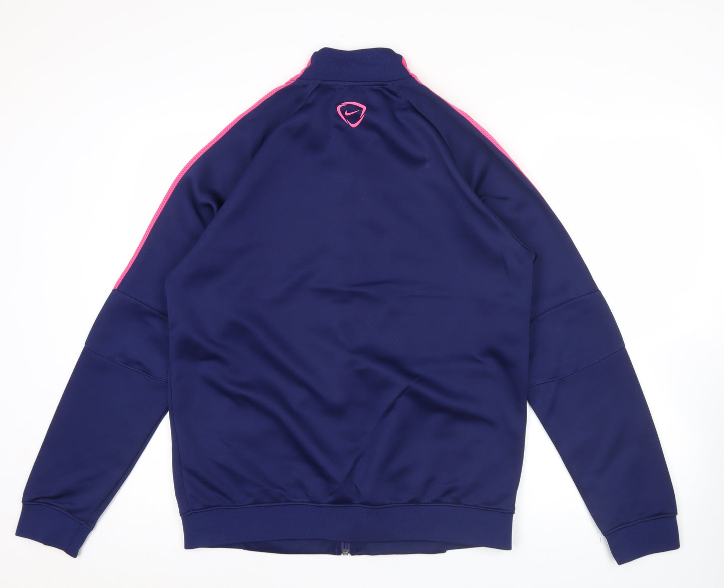 Nike FC Barcelona Men’s Blue Track Jacket L Full Zip Football