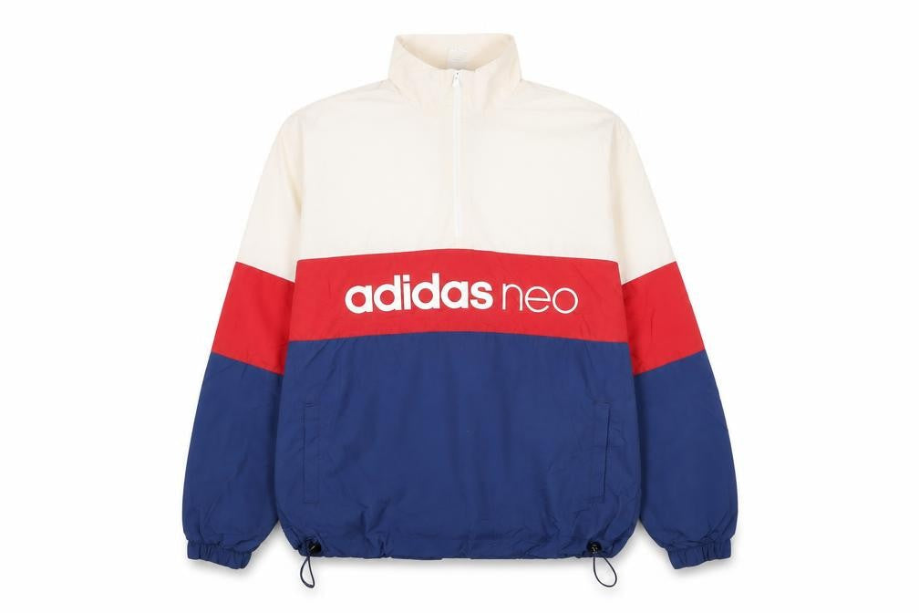 Mens UK XS Regular adidas Multicoloured 1/4 Zip Sweatshirt