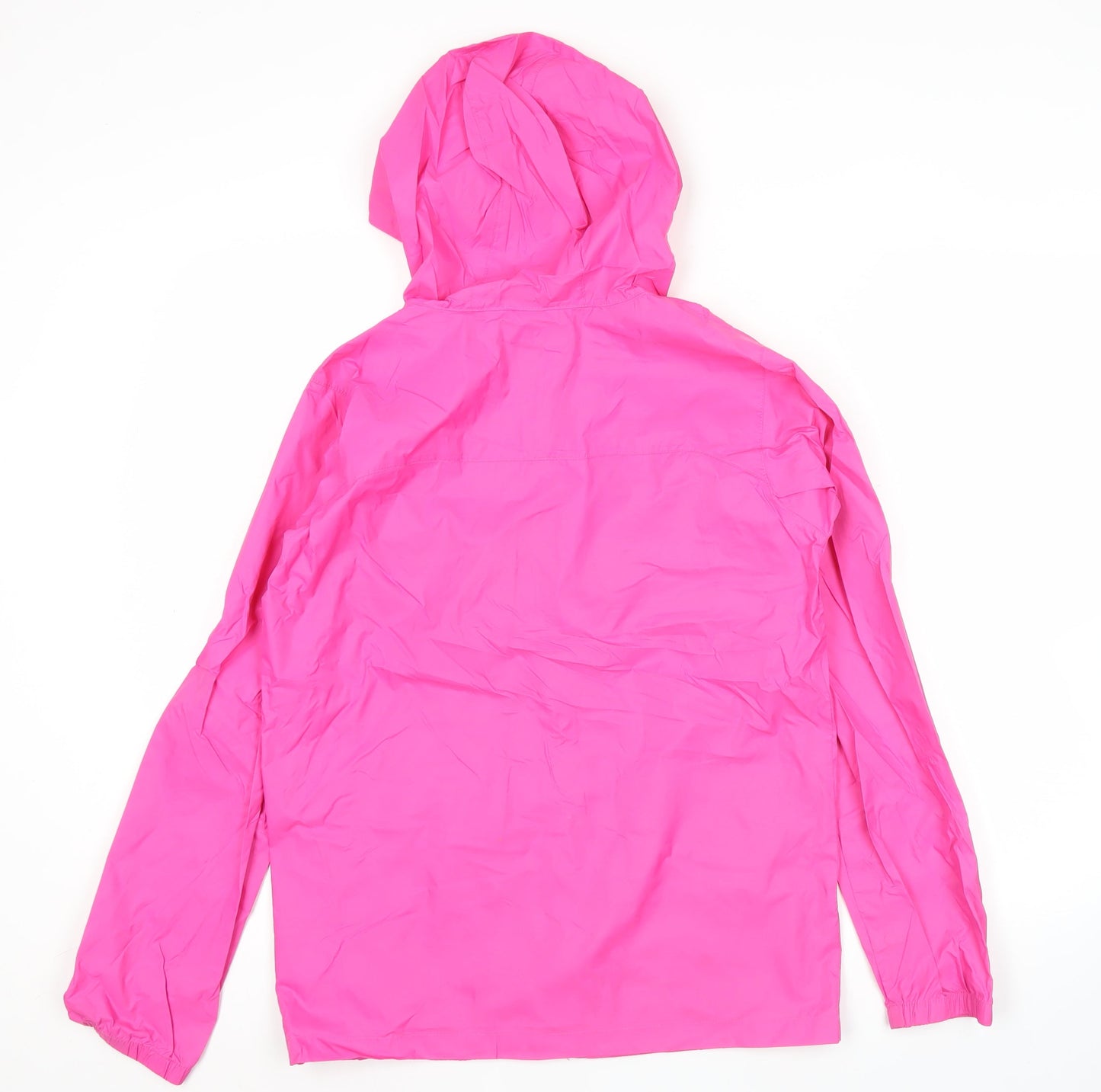Columbia Teens Pink Waterproof Hooded Rain Jacket L 14/15