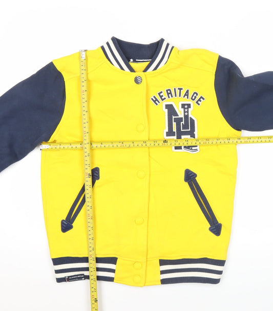 New Balance Men’s Yellow Varsity Jacket Size M Sports Heritage