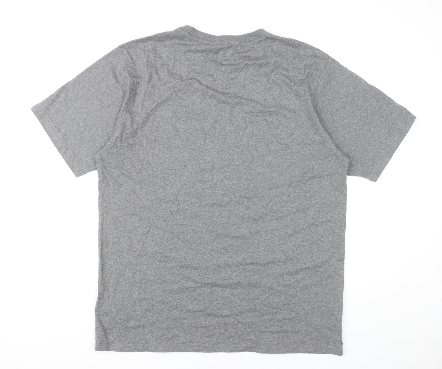 Dickies Men’s Grey XL Crew Neck Cotton Short Sleeve T-Shirt